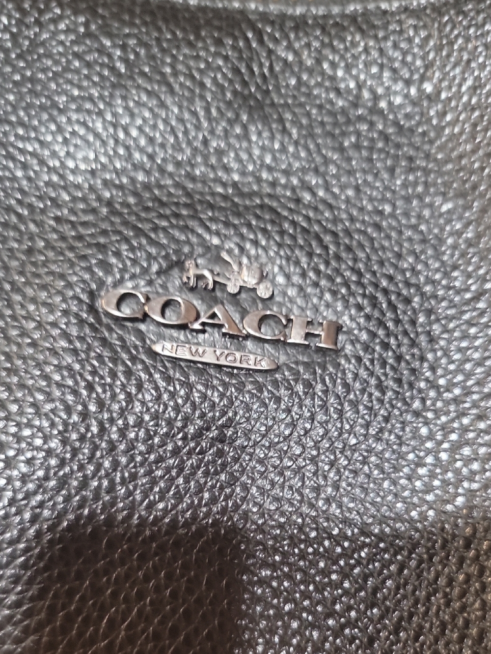 Coach Harley EUC Pebble Leather Black Exotic Snake Satchel Bag Purse - Picture 3 of 9
